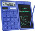 Desk Calculator with Erasable LCD Notepad Calculators ROATEE Desktop Basic Calculators for Middle School Cute Pocket Solar Calculator Office Desk Accessories Supplies Home Office Essential Big Button