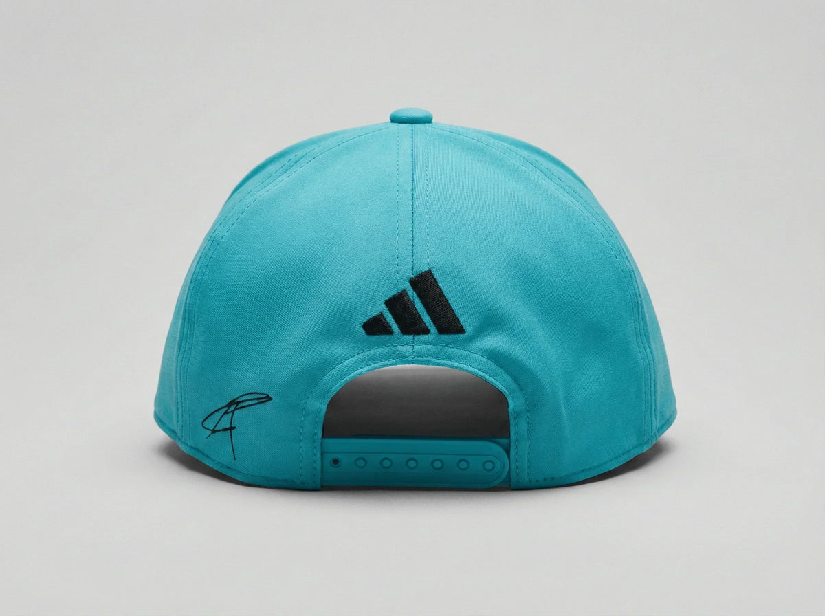 Mercedes AMG Petronas F1 2026 George Russell Team Hat Light Blue