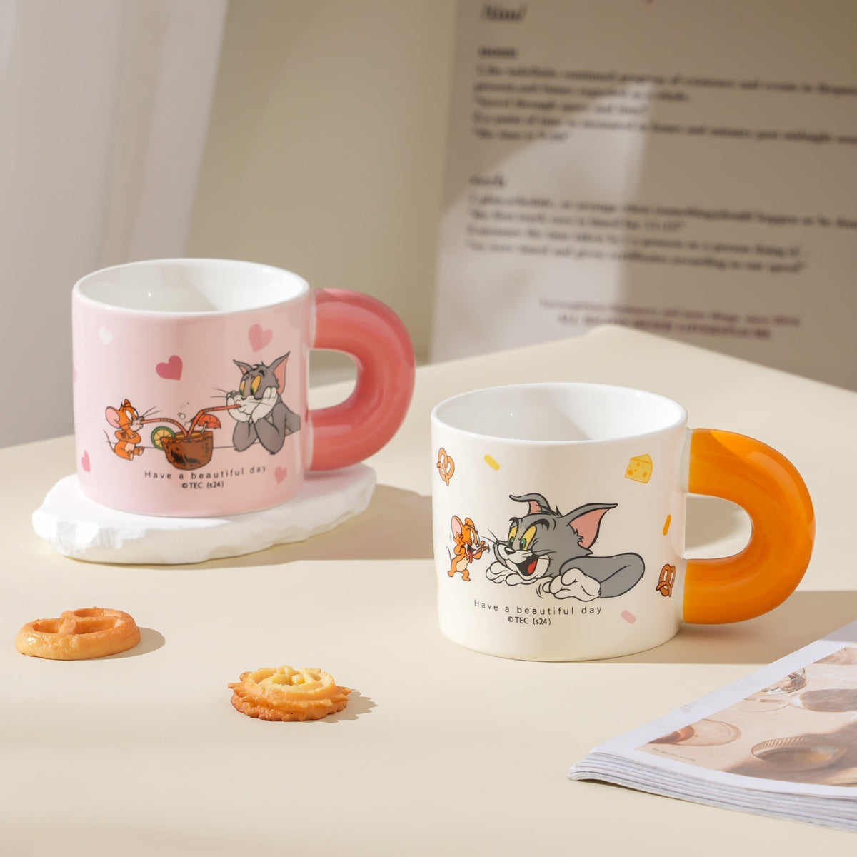 Tom & Jerry Love & Laughs Mug